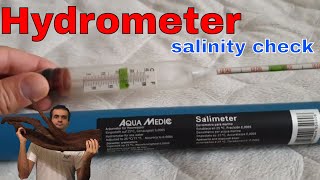 How to use a Hydrometer to check salinity in your aquarium