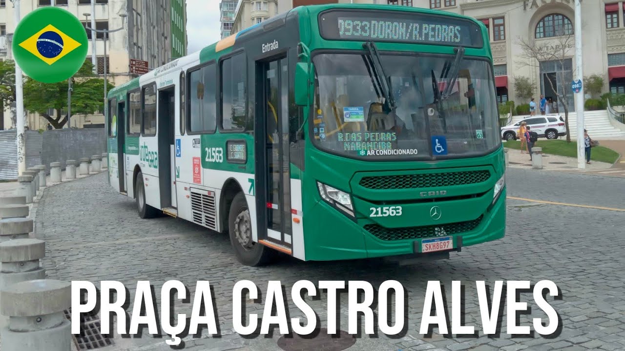 PRAÇA CASTRO ALVES | Movimentação de Ônibus em Salvador #15.