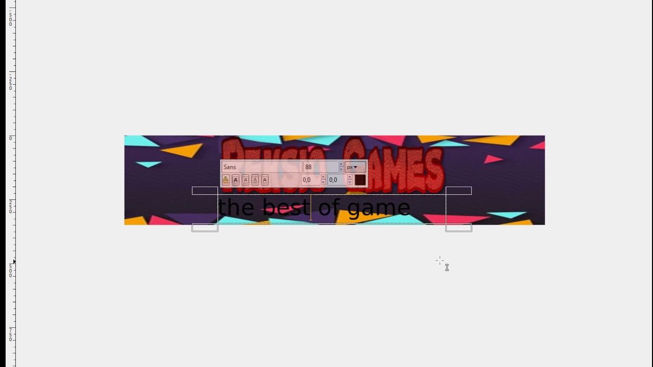 New jak zrobić baner/grafike na YT?