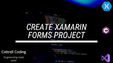 Create Xamarin.Forms project