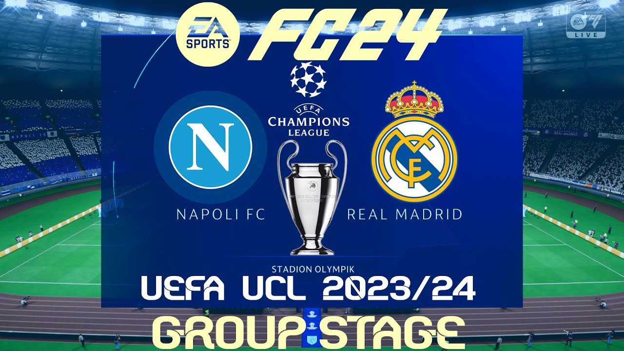 FIFA 23 - Real Madrid vs. Napoli - Champions League 2023 Final Match