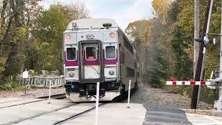 West Concord MBTA Trains