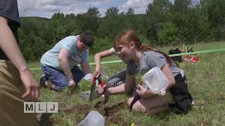 Students Bring Native Pollinator Plants Back To A Decommissioned Landfill