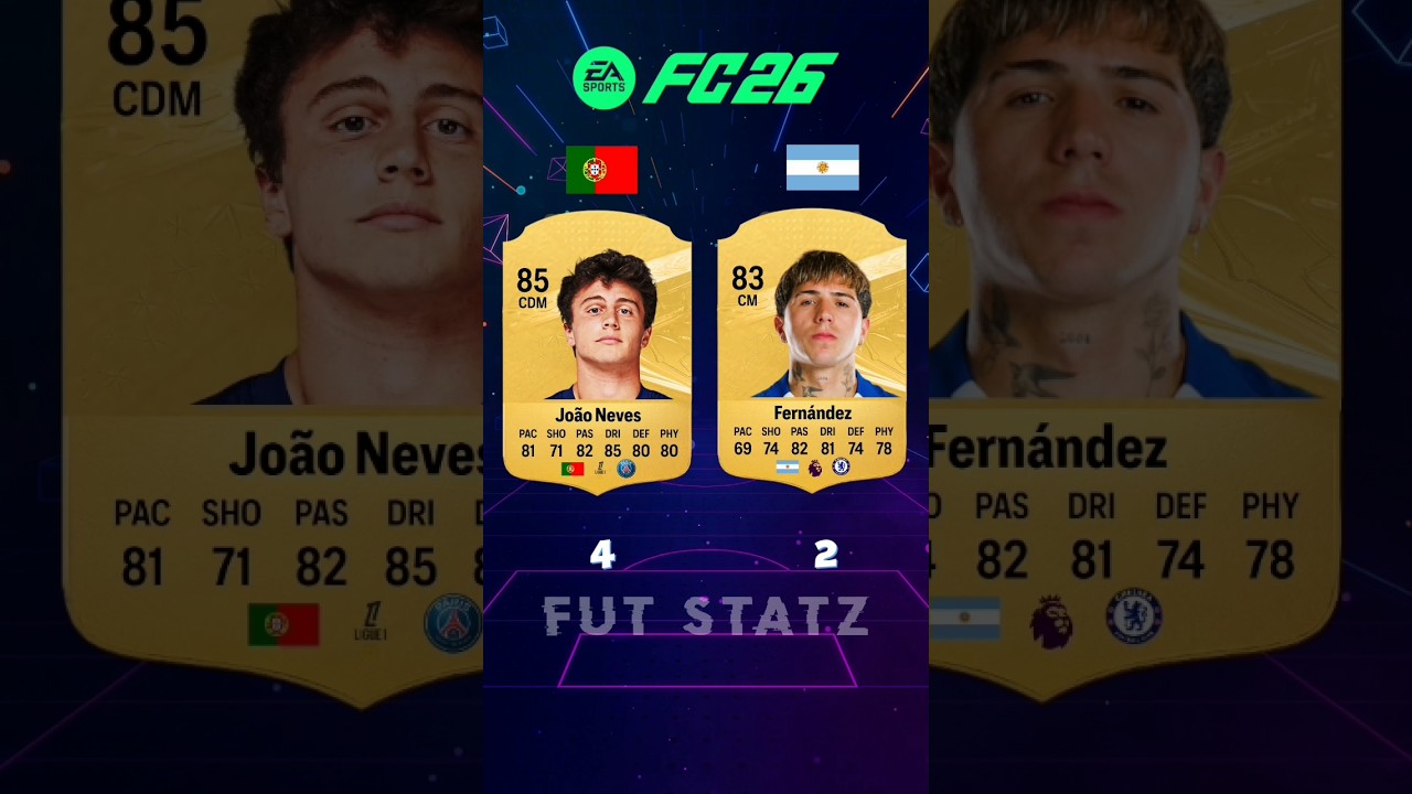 Argentina vs Portugal in FC 26 Prediction 