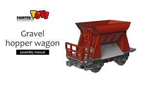 Gravel hopper wagon - assembly manual
