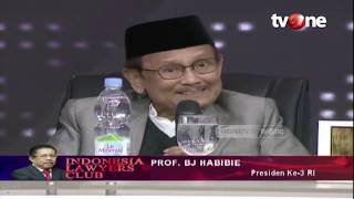SEDANG VIRAL! Statement Terakhir Alm. BJ Habibie di Indonesia Lawyers Club (ILC)