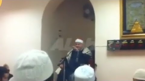 سيد متولي عبد العال سورة الحجر من بريطانيا فيديو نادر 