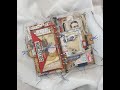 Collaboration  kirsten van miltenburg  postal planner pages  part 1  tim holtz supplies