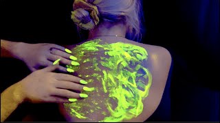 ASMR | Magical Back Scratch & PAINTING (gently whispered)