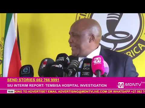 Health Minister Stunned By R2 Billion Looting Scandal At Tembisa Hospital