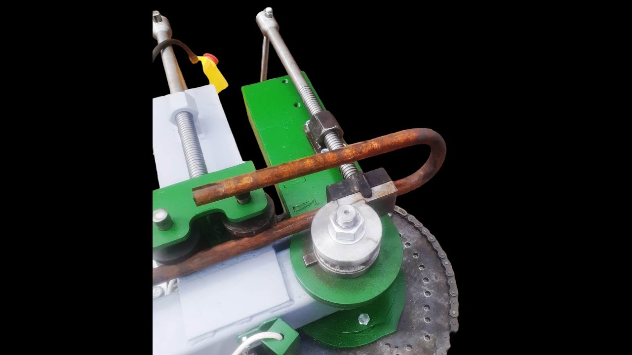 Трубогиб дорновый механический - YouTube