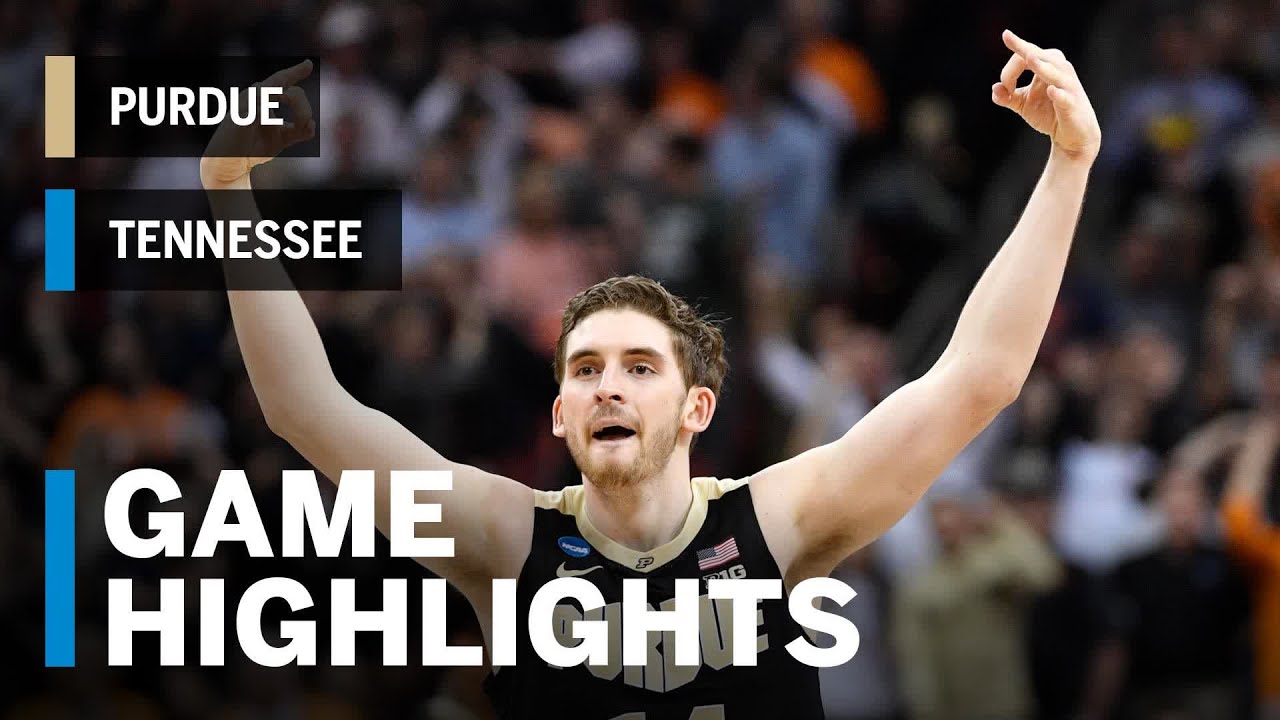 Highlights & Analysis Purdue Heads to Elite 8 2019 NCAA Tournament