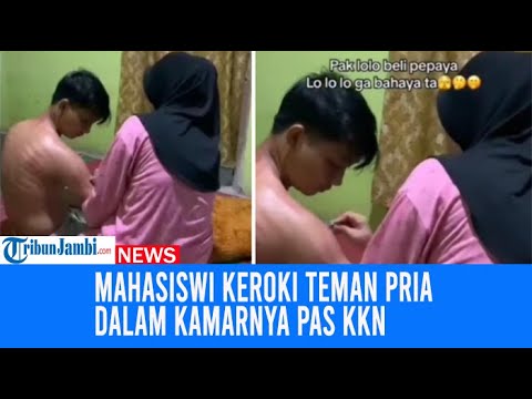 Viral Mahasiswi Keroki Teman Pria Dalam Kamarnya Pas Kkn, Netizen: 'Semoga Lancar Sampai Hari H'