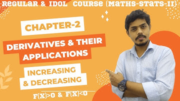 Derivatives & Their Applications l Ch-2 Basic Concepts l illust 4 to 6 FYBCom SEM-2 l Maths & Stats