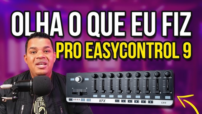 WORLDE EasyControl.9 Professional USB 9 Slim-Line Control MIDI Controller  C7I2