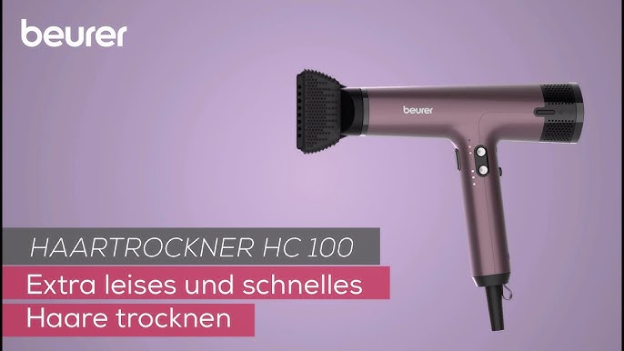 Quickstart Video zum Haartrockner HC von YouTube Beurer 55 