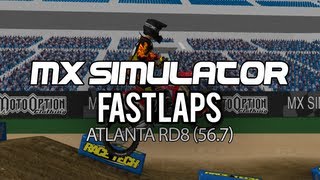 AMA Supercross rd8 2013 FAST LAP (56.7) | Mx Simulator