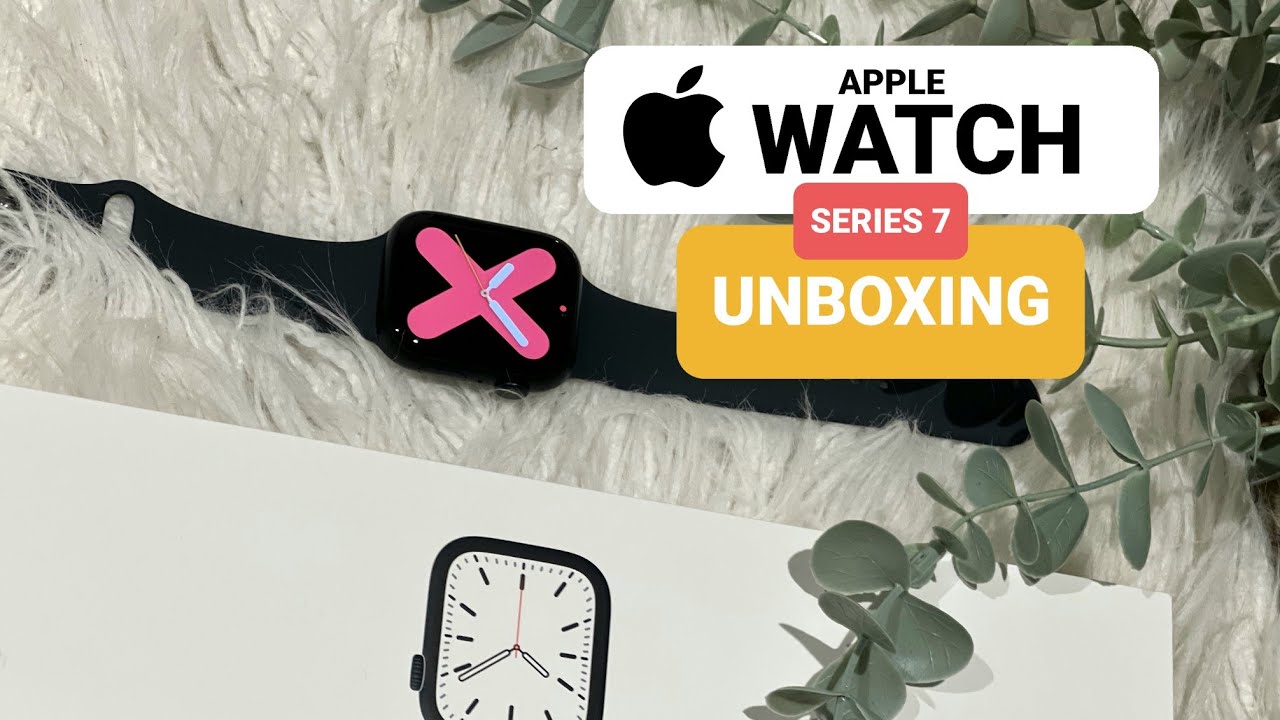 Apple iWatch 7 Series 45mm GPS - Unboxing - YouTube