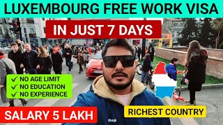 Luxembourg 🇱🇺 Jobs For Indian | How to apply Luxembourg jobs from india | Luxembourg work visa 2024 screenshot 5