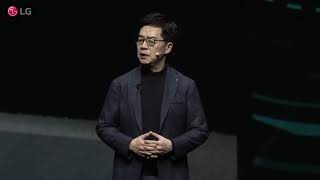 webOS Auto Presentation within LG CES Keynote
