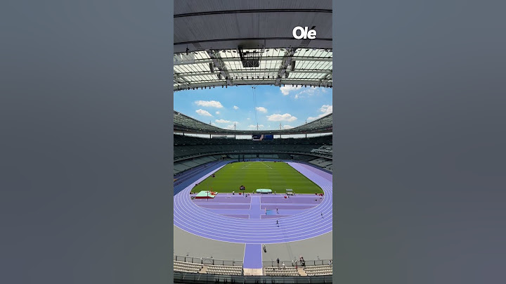 🤩🇫🇷 Qué maravilla la pista de Atletismo de París 2024