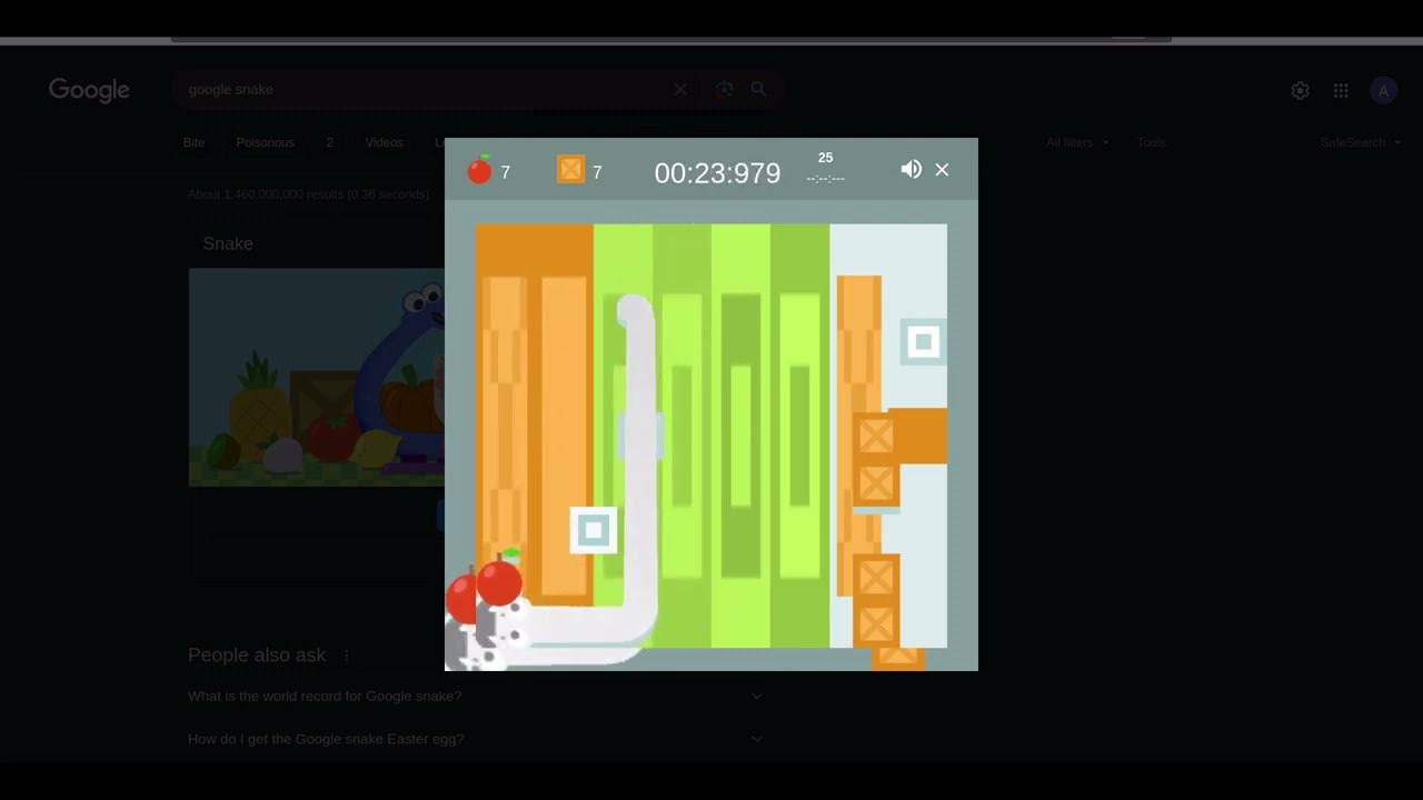 Google snake gone wrong : r/google
