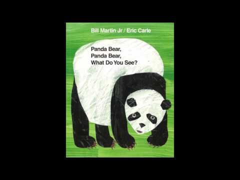 英語絵本 Panda Bear Panda Bear What Do You See Story Song試聴 Youtube