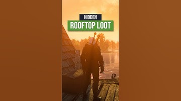 The Secret Rooftop Loot Every Witcher 3 Player Missed 😱 #thewitcher3 #witcher3 #shorts