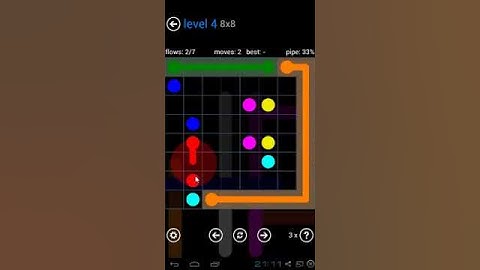 Flow Free - Bonus Pack 8 x 8 Level 4