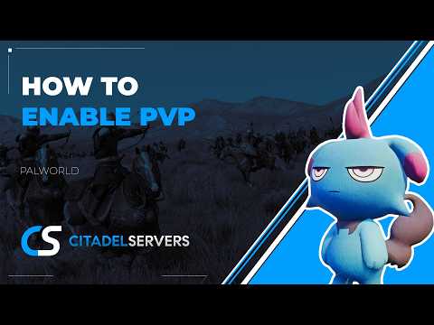 How to Enable PVP on your Palworld Server — Citadel Servers video thumbnail