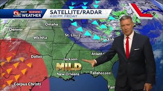 A gorgeous spring weekend, clouds for the eclipse, and possible severe storms next Wednesday