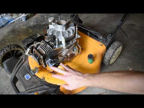 Carb change on a Cub Cadet SC100 | aka ASMR-buretor - YouTube