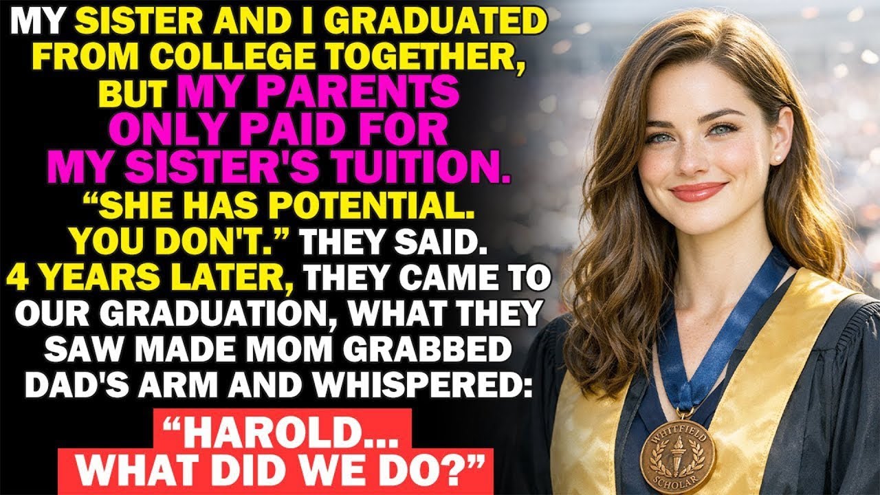 My Parents Paid For My Sister’s College But Not Mine—Untill The Dean Called My Name As Valedictorian