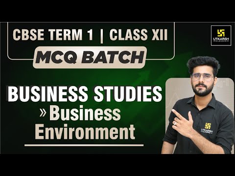 Class 12 Business Studies MCQ #4 | Business Environment | CBSE Term 1 Exam | Deepesh Sir