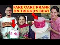 Fake *CAKE PRANK* on TRIGGERED INSAAN !!