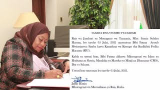 #BREAKING: RAIS SAMIA AFANYA UTEUZI MWINGINE LEO...