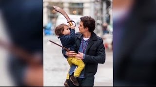 Orlando Bloom And Flynn Are Pirates Of Manhattan Splash News Tv Splash News Tv