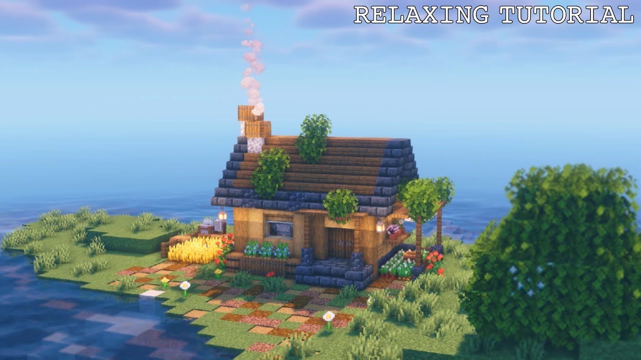 Minecraft 1.21 : How To Build a Starter House | Tutorial - YouTube