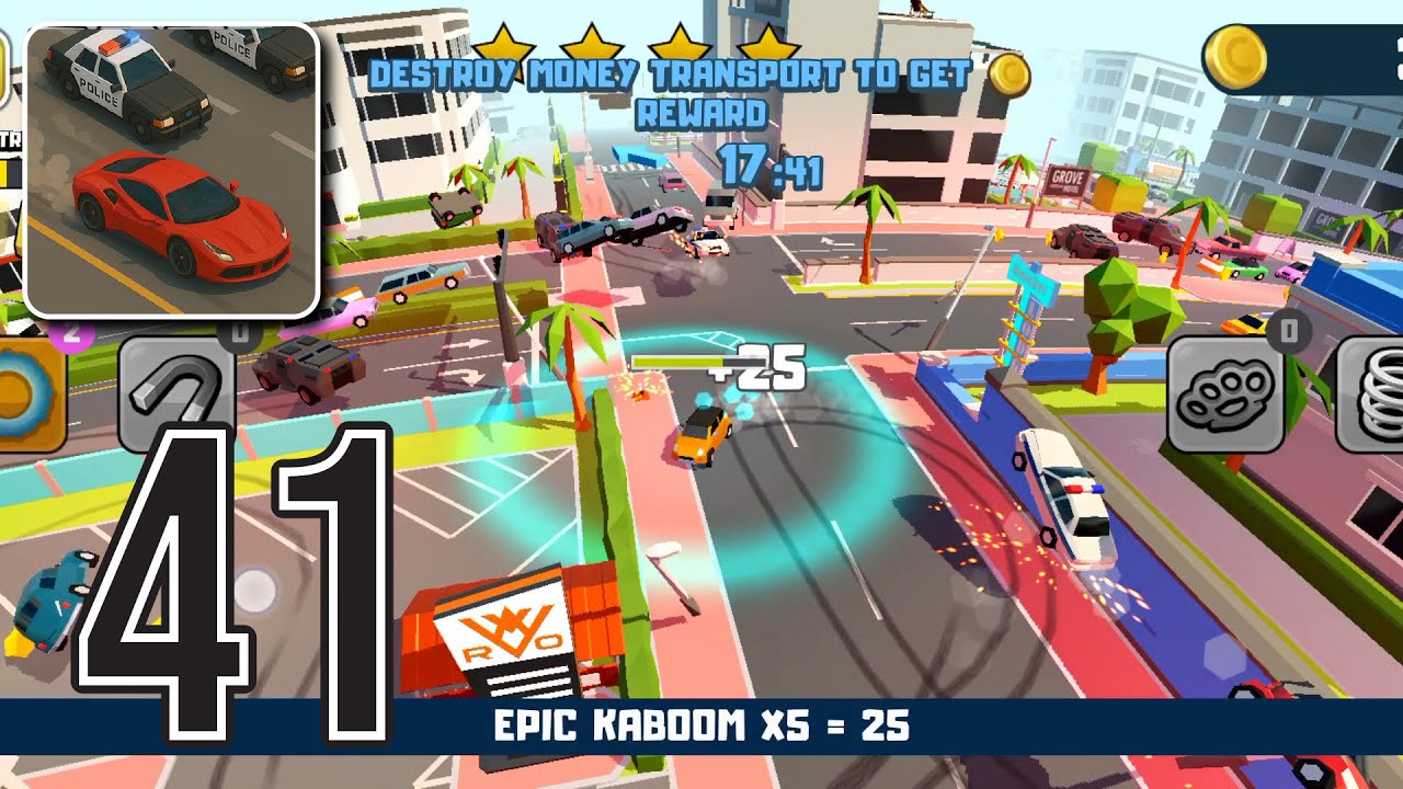 Reckless Getaway 2: Car Chase - Little Max- Gameplay Chill Walkthrough Part 41