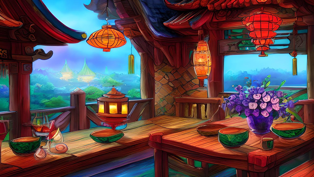 Fantasy Tavern Music Purple Lotus Inn Asian, Enchanted YouTube