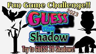 GUESS THE SHADOW | RANDOM Order Game CHALLENGE! 2023 screenshot 4