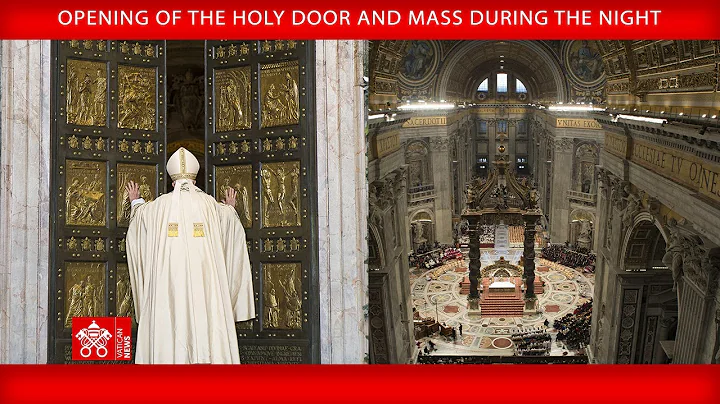 December 24, 2024, Opening of the Holy Door and Christmas Mass during the Night | Pope Francis