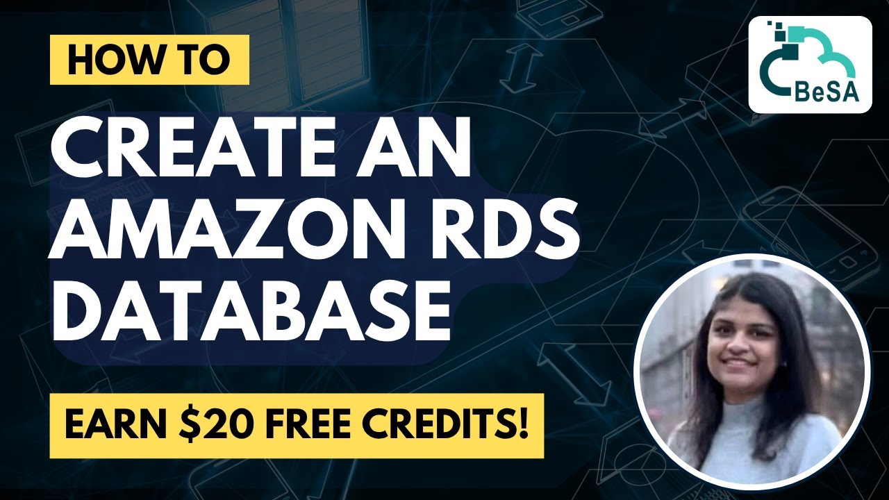 How to Create an Amazon RDS Database & Get Free $20 in Credits - YouTube