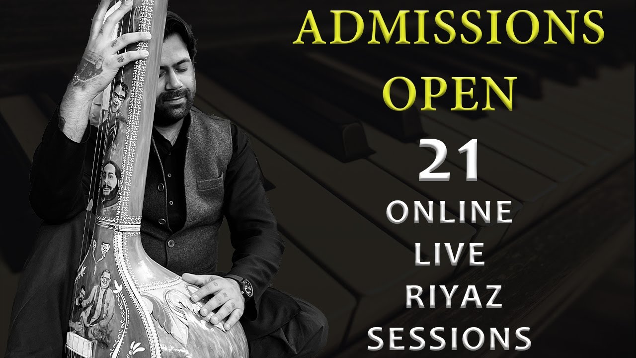 Admissions Open For March's Online Live Riyaz Sessions| Siddhant Pruthi Admissions Open For March's Online Live Riyaz Sessions| Siddhant Pruthi