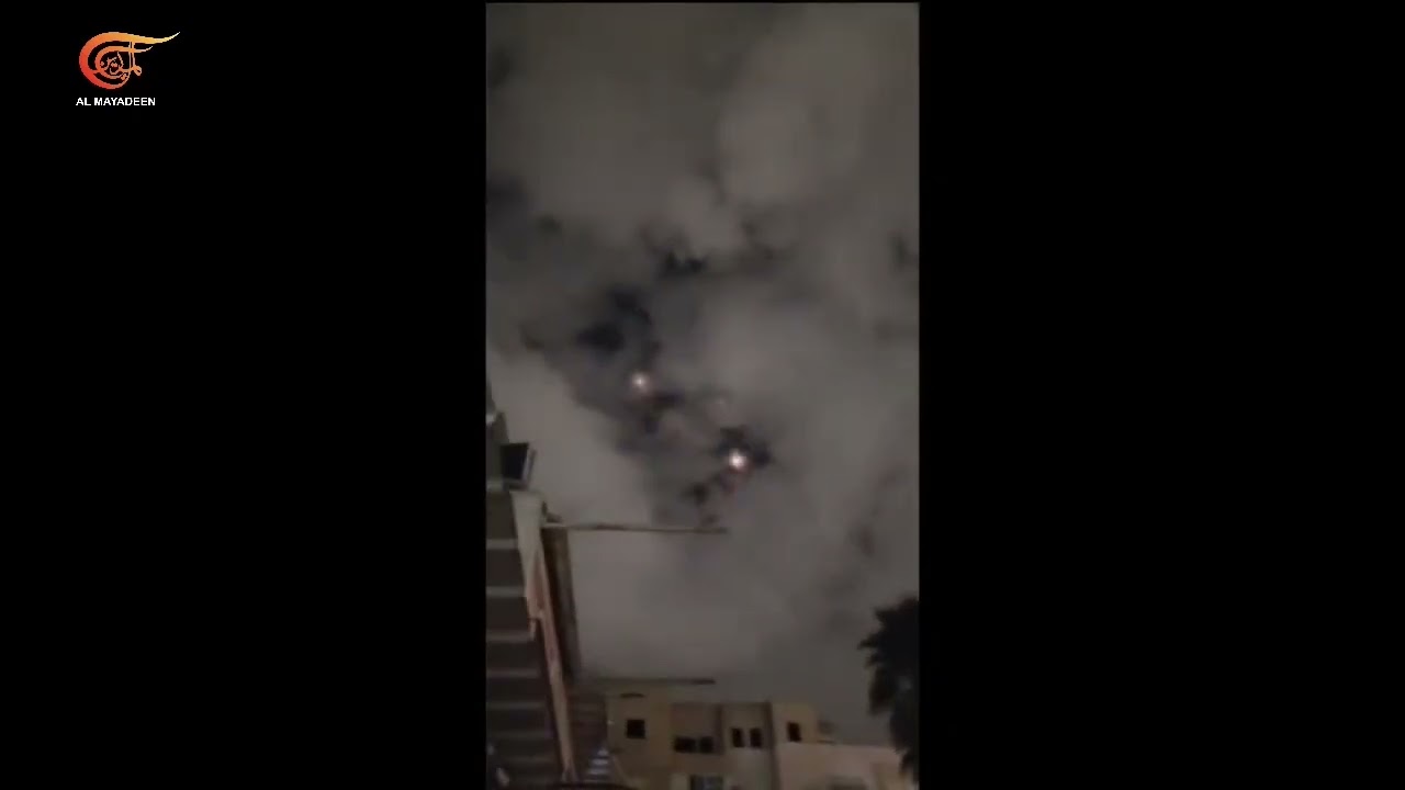 مشاهد متداولة للصواريخ الإيرانية في سماء 