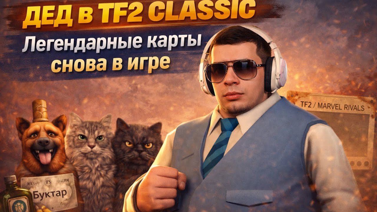 ДЕД В TF2 CLASSIC | Легендарные карты снова в игре