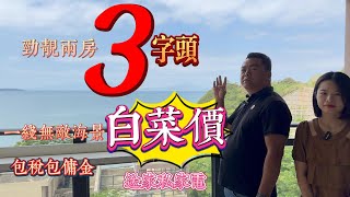 白菜價 決戰山海之巔 極靚兩房單價3字頭仲要包稅包傭金｜一線無敵海景啲 無與倫比｜￼傢俬家電全贈送#惠州樓盤 #十里銀灘 #惠州筍盤