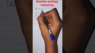 Number Analogy Reasoning Short Tricks | #reasoning short tricks #ssc #ssccgl #sscgd #sscchsl