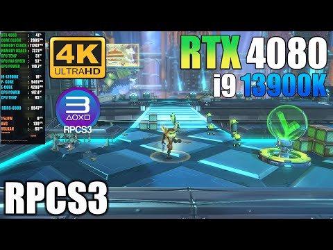 Ratchet & Clank: All 4 One | RPCS3 Emulator | RPCS3 0.0.28 | RTX 4080 | i9 13900K 6GHz | 4K 60FPS