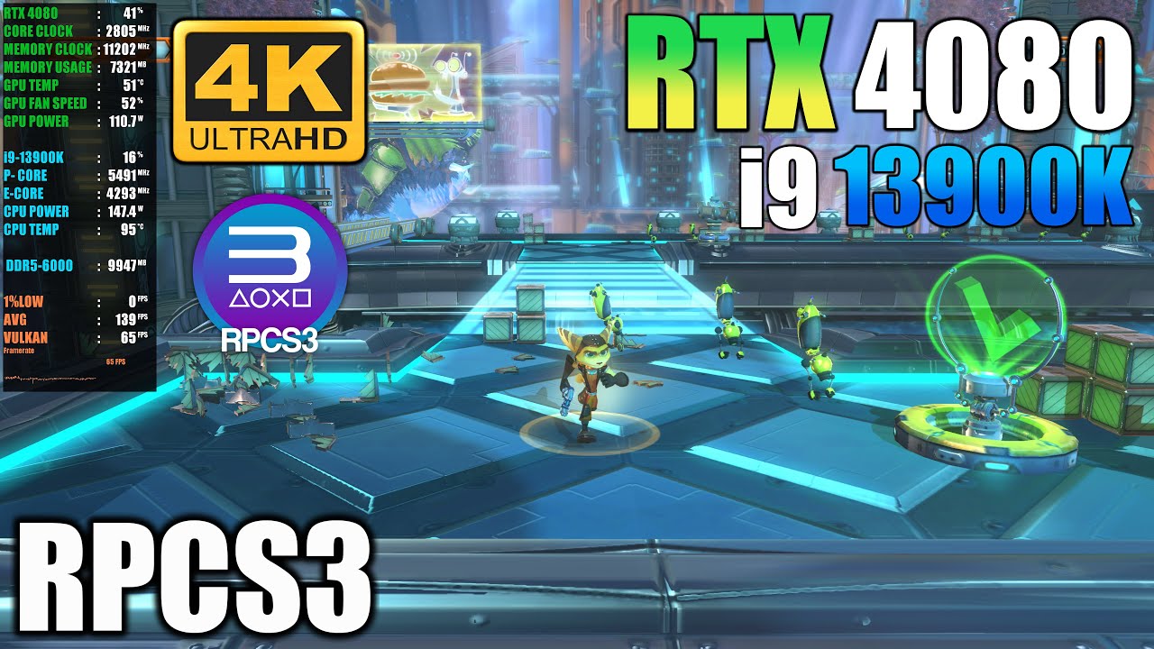 Ratchet & Clank: All 4 One | RPCS3 Emulator | RPCS3 0.0.28 | RTX 4080 ...